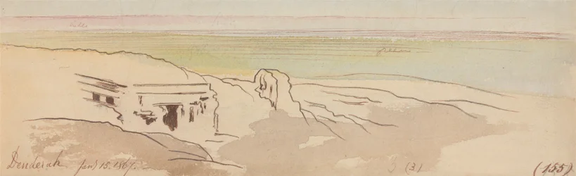 Dendera, 15 janvier 1867